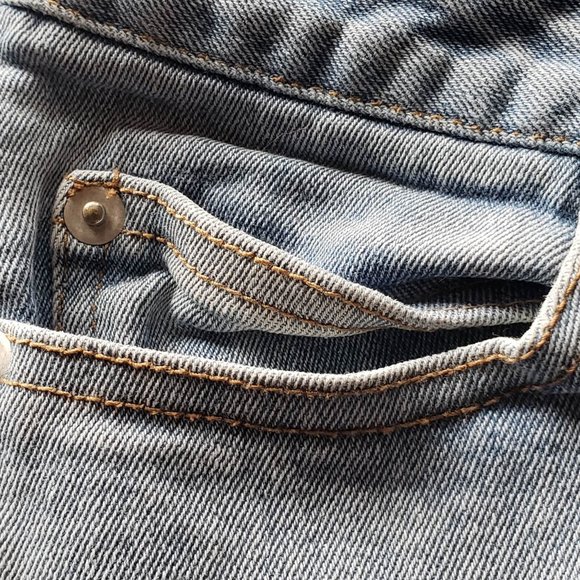 SUPER CUTE Japanese denim Capri Jeans, light wash size 61cm (24"-26") - Picture 8 of 8